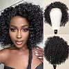 testar Deep Wave Lace Front Wigs for Black Women Short Curly Bob Afro Kinky Curly Lace Wig Bouncy Loose Huge Fluffy Puff Wigs Female Hair for Daily Cosplay