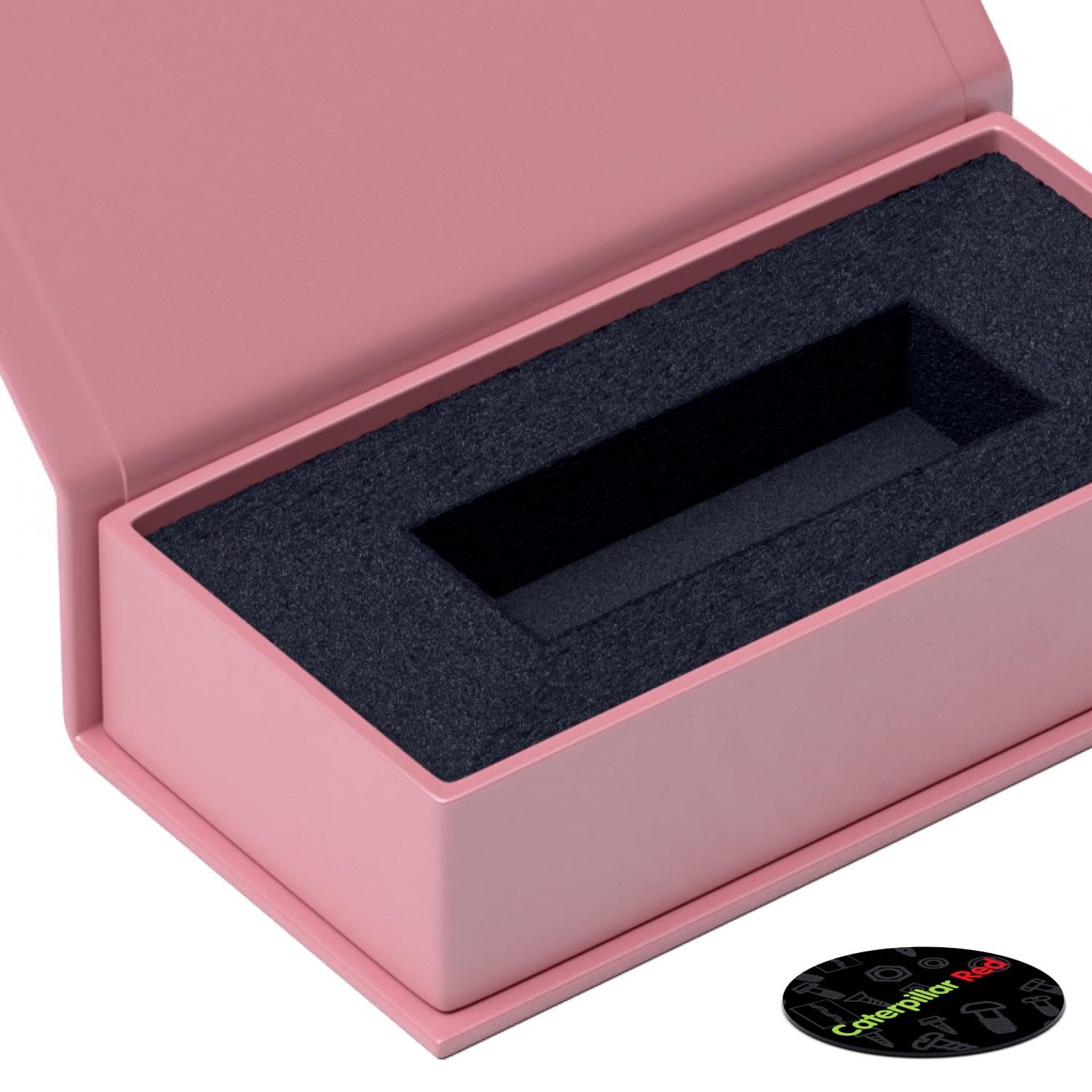 4X Magnetic USB Presentation Gift Boxes, Baby Pink, Flash Drives, Removable Drives, Wedding Presentation Gift Box