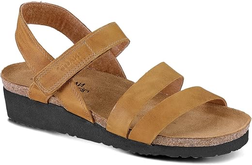 Naot Women's Kayla Sandal,Oily Dune Nubuck,EU 42 M