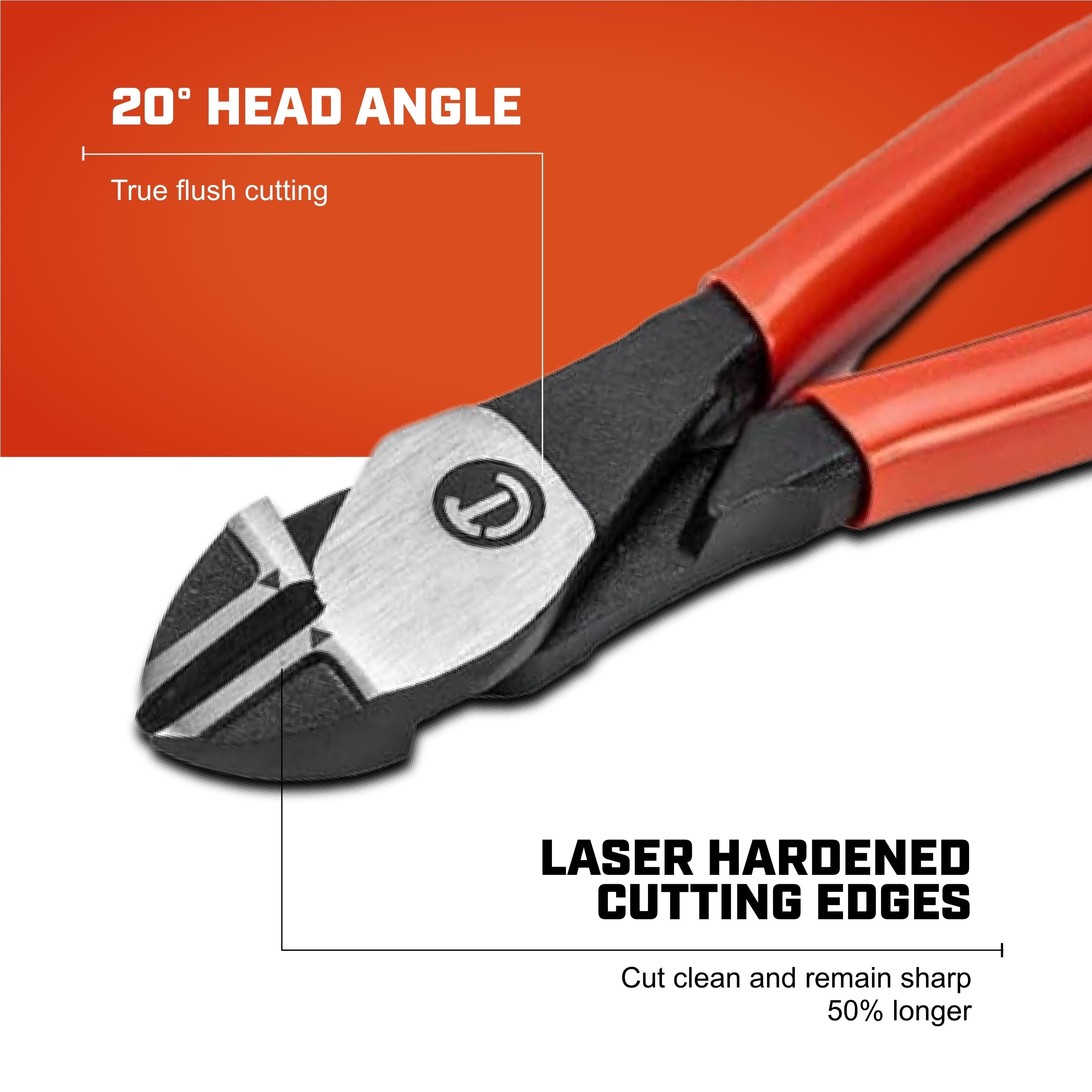 Crescent Diagonal Cutting Plier Dipped Handle - Wire & Cable