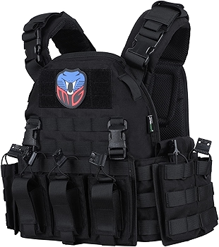 MGFLASHFORCE Tactical Molle Vest for Airsoft