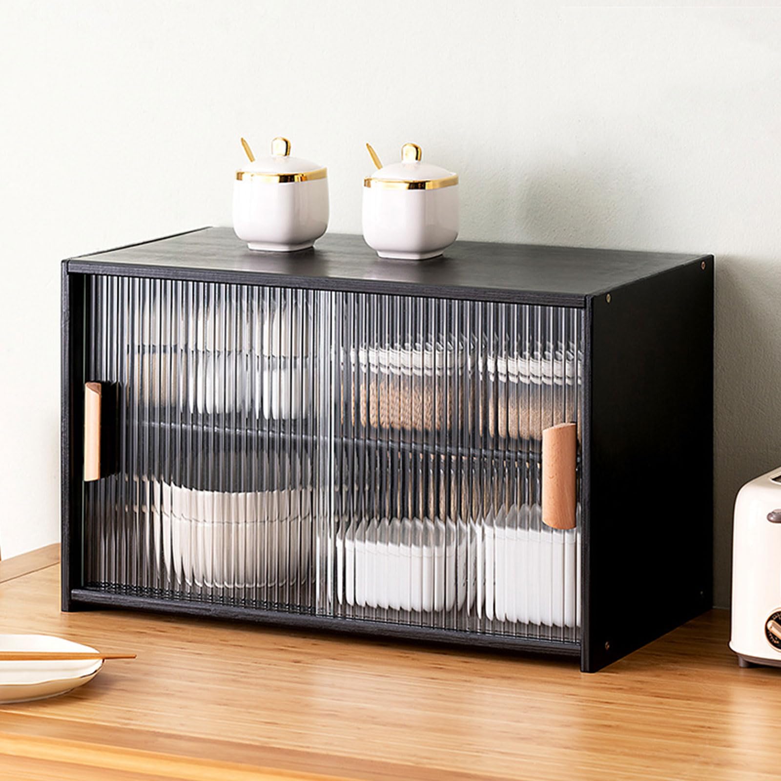 Armoire à épices de bureau, étagère de cuisine, étagère à épices multifonctionnelle, armoire de rangement en bambou pour garde-manger de cuisine, armoire de salle à manger, étagère de rangem