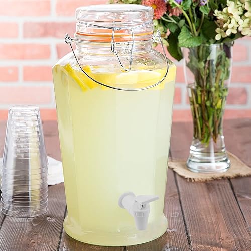 Miniatura 4 de Rierdge 2 piezas de repuesto sin BPA, botella de agua, grifo dispensador de agua, boquilla reutilizable, boquilla de agua, palanca de bebidas,