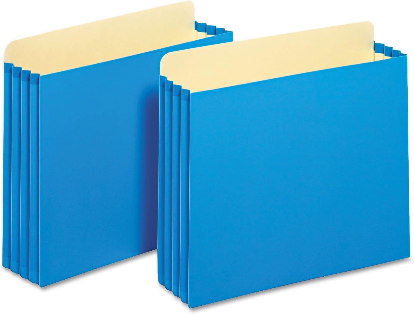 Pendaflex FC1524PBLU File Cabinet Pockets, Straight Cut, 1 Pocket, Letter, Blue (Box of 10)