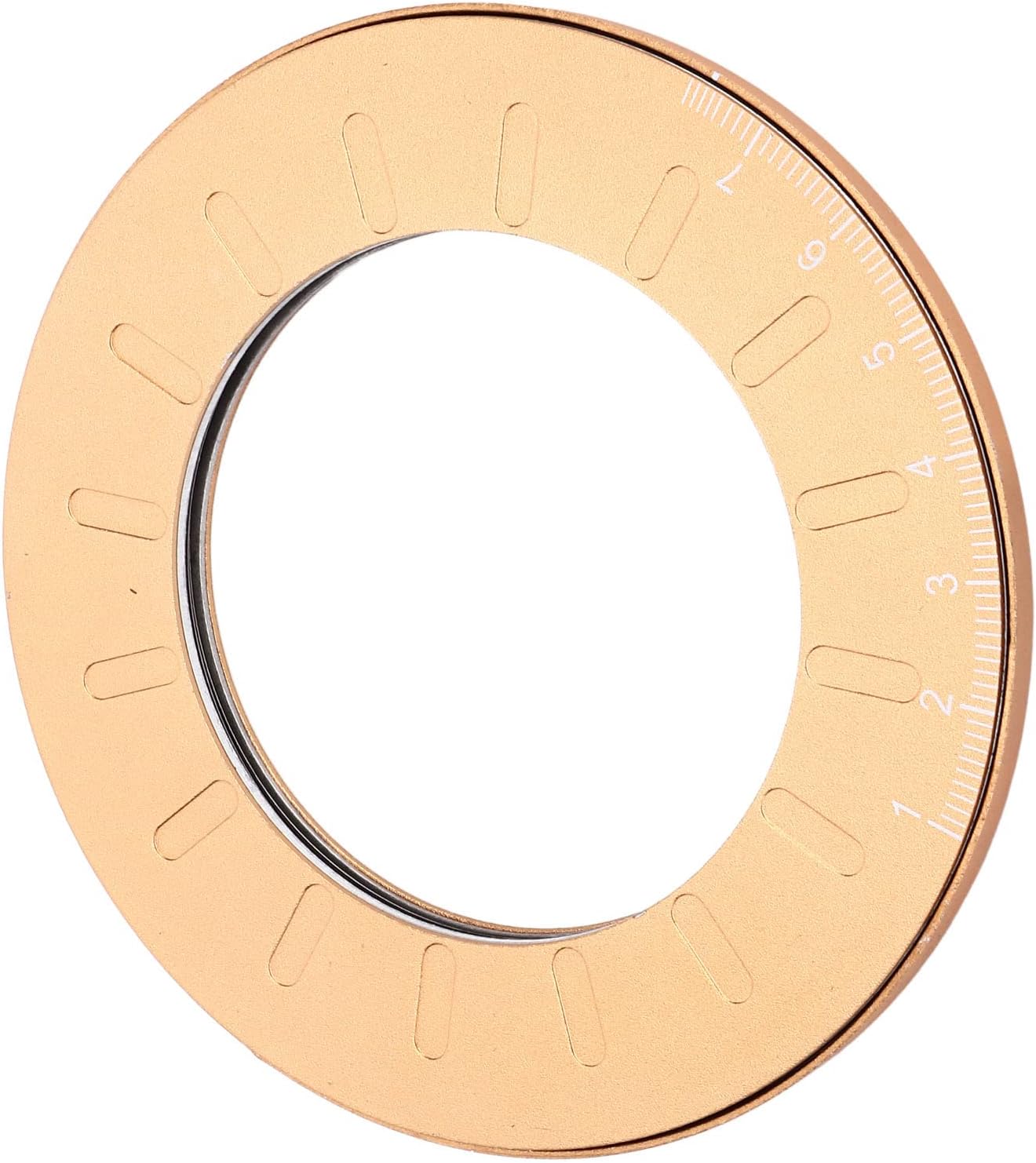 Shanrya Circle Drawing Tool, Rustproof Durable Gold Circle Maker High Flexibility Premium Metal Corrosion Resistant for Design for