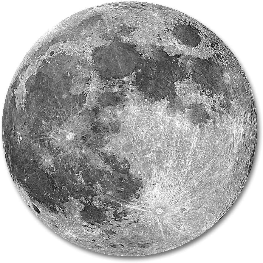 pingpi Special Earth Grey Customized Round Mouse Pad 7.8X7.8 inch