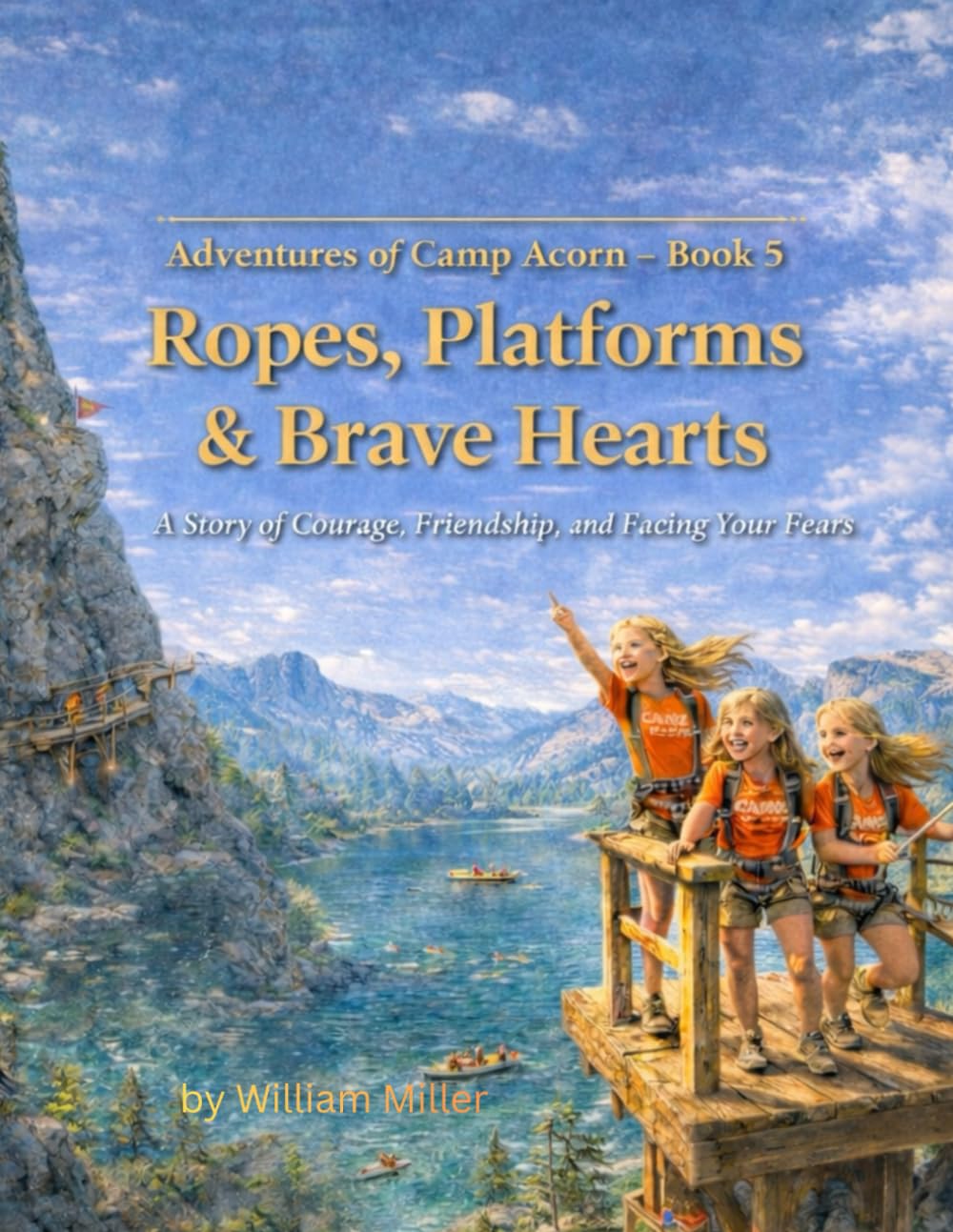 Adventures of Camp Acorn – Book 5: Ropes, Platforms & brave Hearts