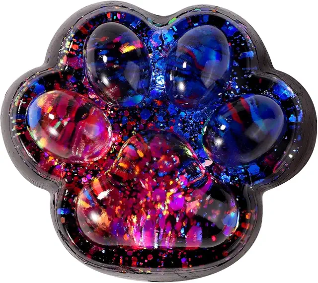 Jouet Anti-Stress Patte de Chat Kawaii - Squishy Sensoriel pour Enfants et Adultes