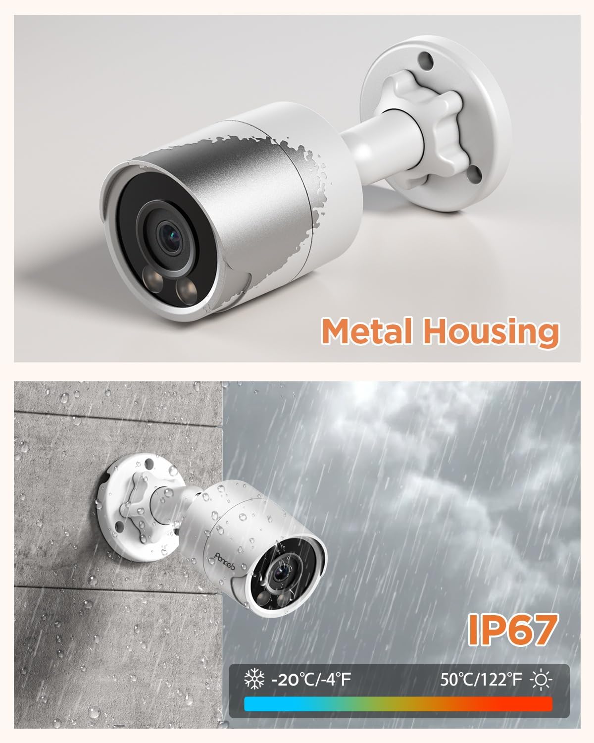 32 Channel Security Camera System for Business, 4K 32CH PoE NVR 8TB HDD, 20x 5MP Wired IP PoE Cameras Outdoor, Smart Color Night Vision, AI Human Vehicle Detection, Built-in Mic, PB38F2032-5M - Image 9