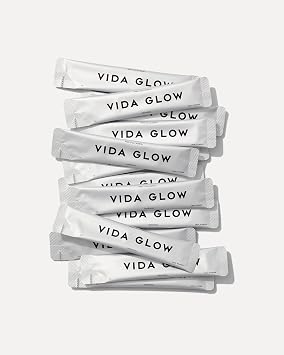 Vida Glow - Pro Collagen+ Hydrolised Marine Collagen | Promotes Glowing Skin + Smoothes Fine Lines (Original, 30 Sachets)