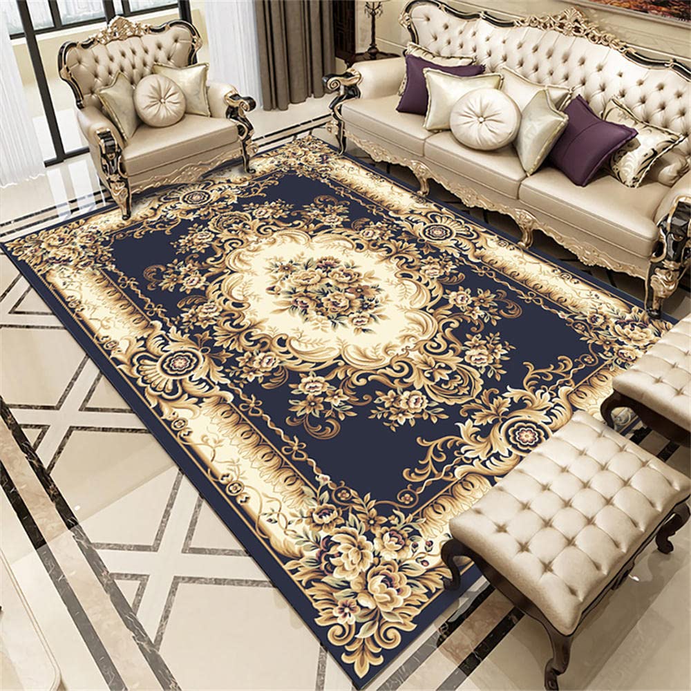 Tapis de salle à manger et chambre à coucher rose rectangulaire 80x160