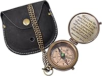 Vista 5 de For I Know The Plans Brújula grabada para regalos de confirmación, regalos de bautismo, mejor Pascua, regalos cristianos para hombres, regalos