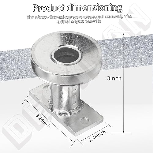 Miniatura 3 de 687-02528 - Polea de transmisión de repuesto de 0.984 in, compatible con MTD CUB Cadet 687-02528 para SC 300, SC 300 E, SC 300 HW, SC 300 IP - para