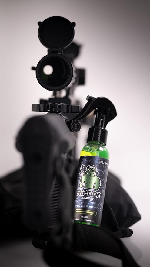 Limpiador de Vidrio Óptico Riptide Armory 4oz Combo miniatura 5