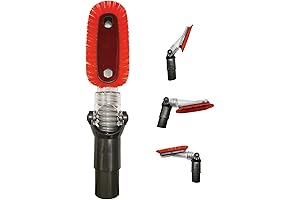 Premium EZSPARES Shark Stratos Attachments - Crevice Tool and Flexible Dusting Brush