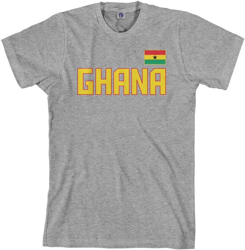 Threadrock Men's Ghana National Pride T-Shirt