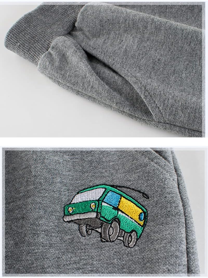 Toddler Boys Sweatpants Kids Sport Jogger Pants Cotton Active Pants Multipack - Image 5