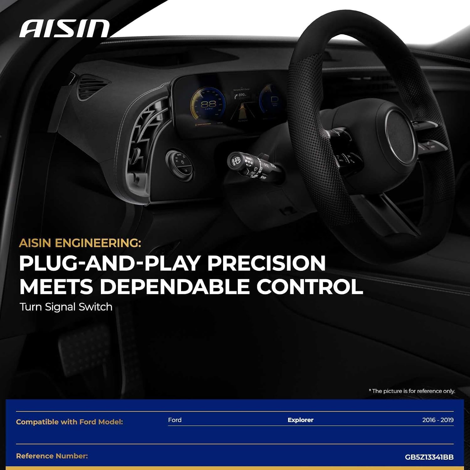 AISIN AFTERMARKET TSSFD-00113 Multifuction Turn Signal Switch