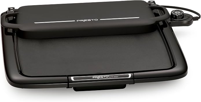 Presto 07023 XL Cool-Touch Electric Griddle and Warmer Plus