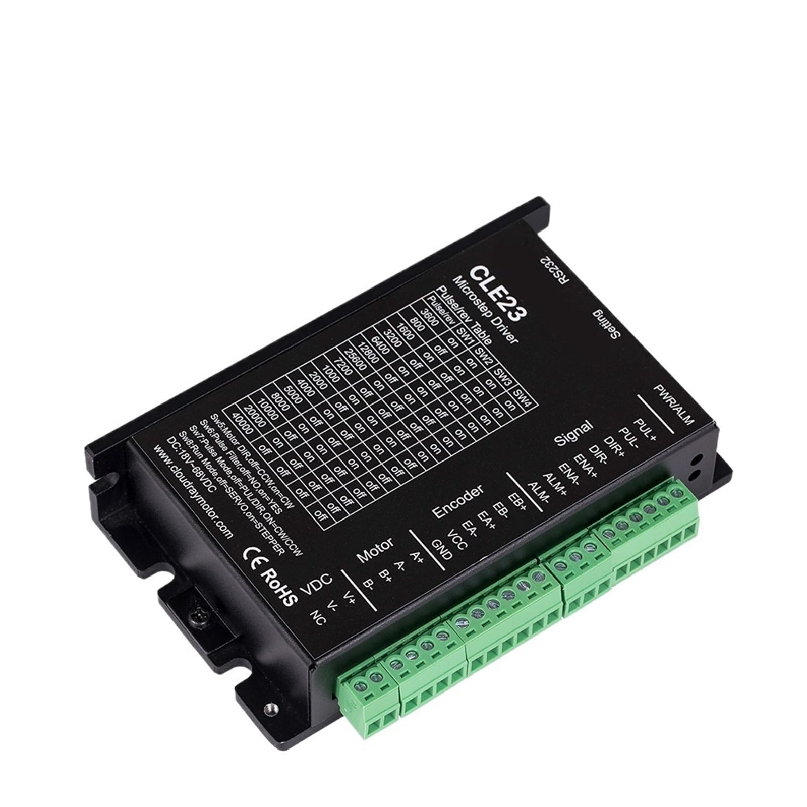Stepper driver closed loop sans perte de pas pour automatisation et commande numérique