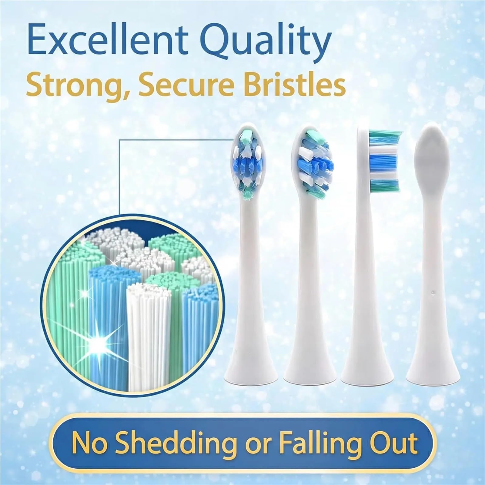 Testine morbide, compatibile con Philips, 4100 6500 6100