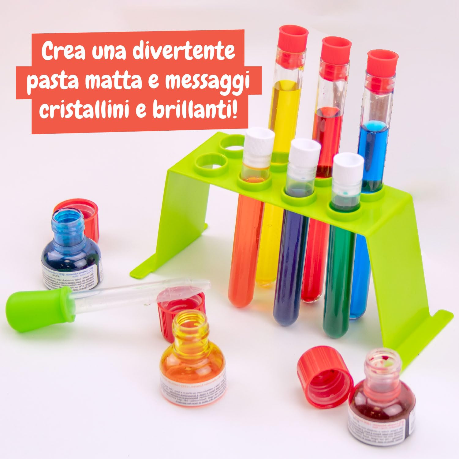 Science4you Primo Kit Scientifico - Laboratorio con 26 Esperimenti Scientifici per Bambini 4+ Anni, Kit Scienza con Gioco per Bambino e Bambina - Giochi e Regalo per Bambino e Bambina 4 5 6 7+ Anni