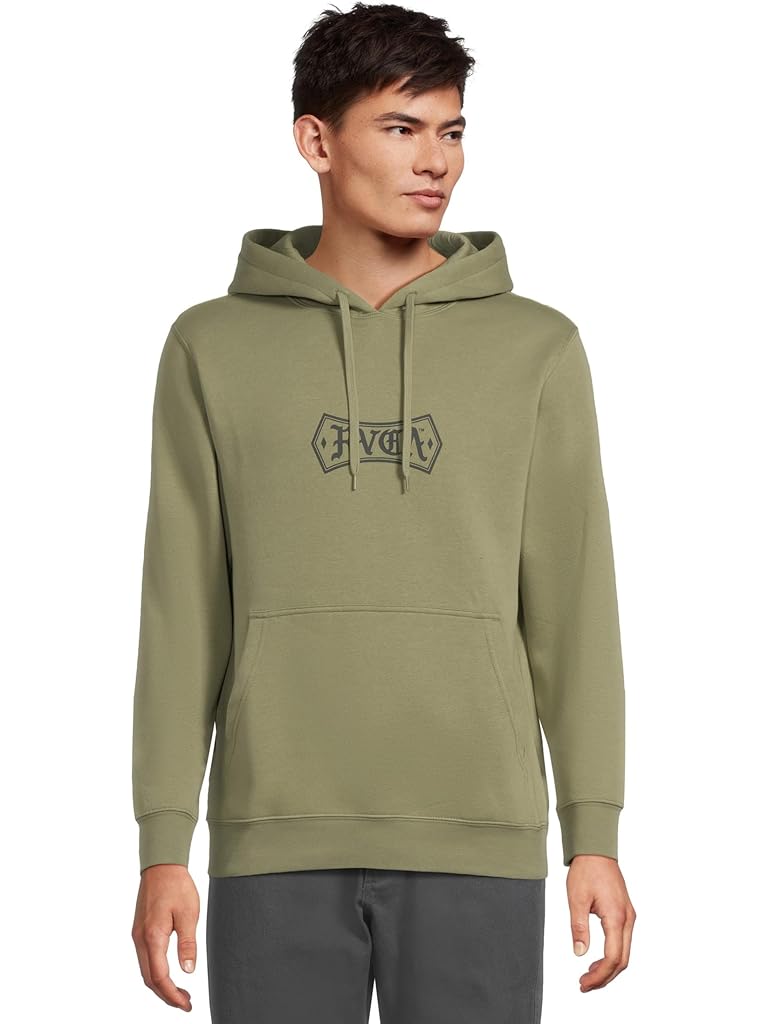 Green RVCA Meric Hoodie