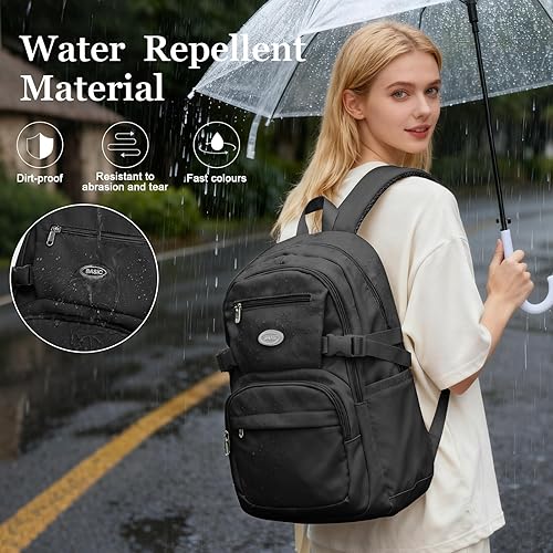 Miniatura 4 de Mochila Weradar para Hombres y Mujeres, a1-Negro, Grande