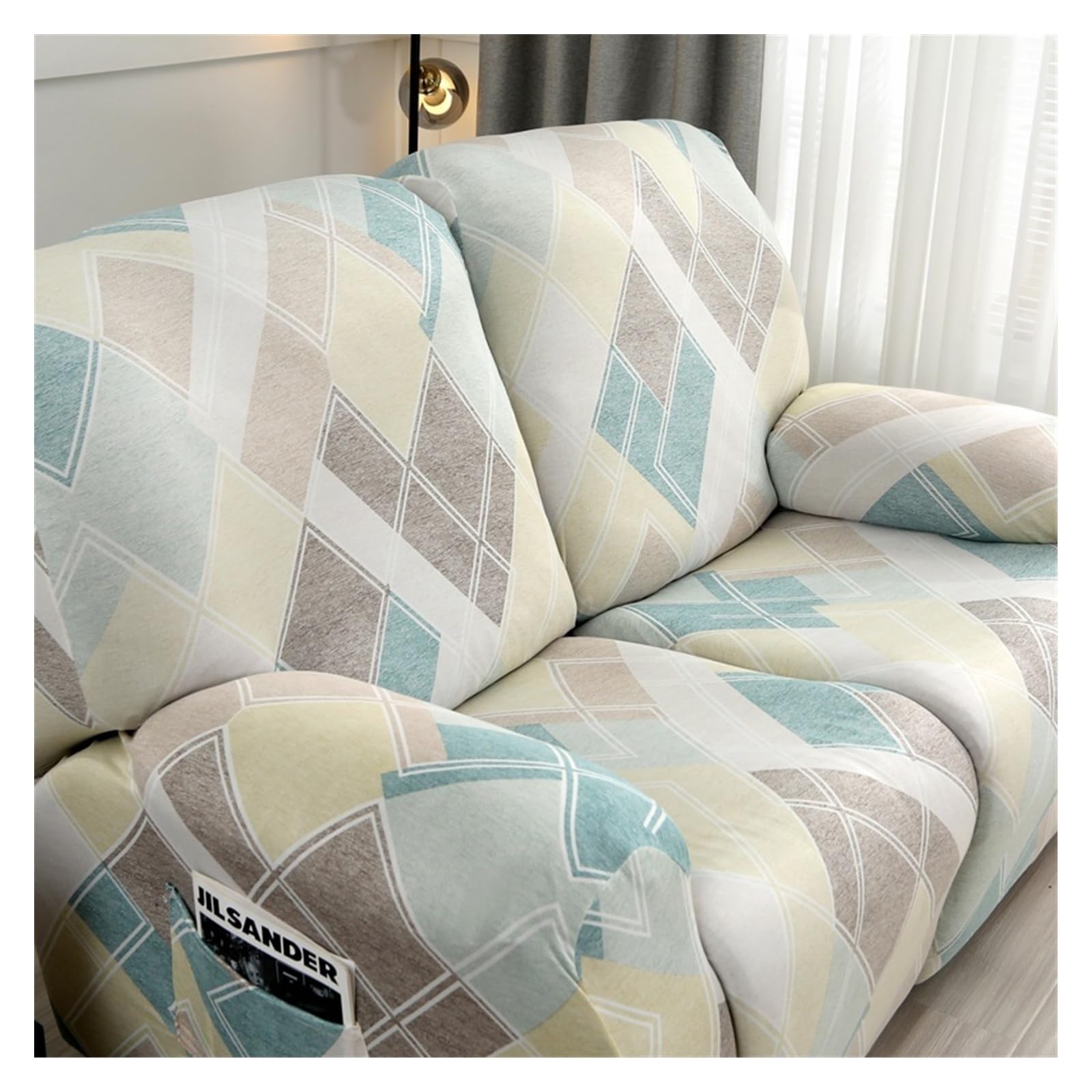 Copri Poltrona Relax Reclinabile Copridivano Relax Reclinabile Elasticizzato 2 Posti, Universale Con Tasche, 6-Pezzi Fodera Per Poltrona Lavabile, Coperture Per Elettrica Divano Da Massaggio(#3 Copripoltrona Relax Reclinabile - 9