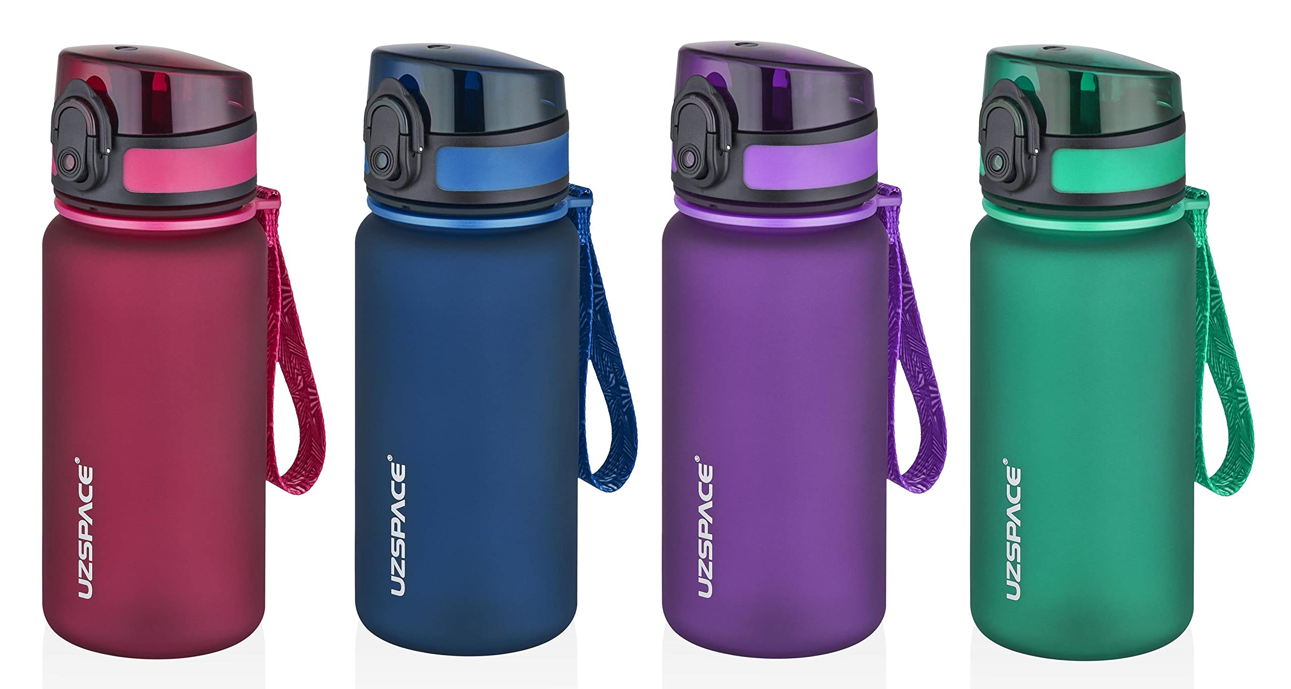 Uzspace FiftyFifty 350ml MiniBoy Yeni Koleksyion Tritan Su Matarası Lacivert
