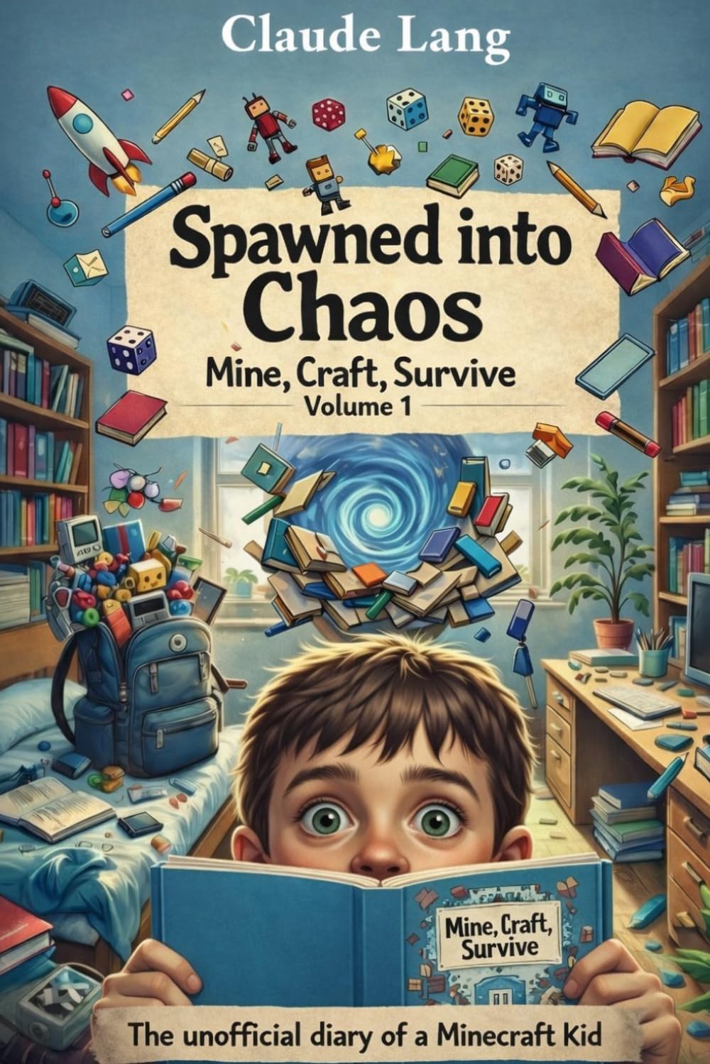 Mine, Craft, Survive: The unofficial diary of a Minecraft kid: Volume 1: Spawned into Chaos
