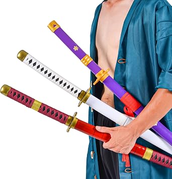 Anime Sword Zoro Sword 104cm Original Zoro Sword/Wado Ichimonji Role Playing Game Collection with Display Stand