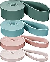 Vista 7 de Retrospec Lift Resistance Pull Up Assistance Band Set for Working Out, Home Fitness, Toning, Stretching. Physical Therapy, Muscle Training &