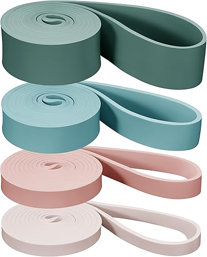 Retrospec Lift Resistance Pull Up Assistance Band Set for Working Out, Home Fitness, Toning, Stretching. Physical Therapy, Muscle Training &