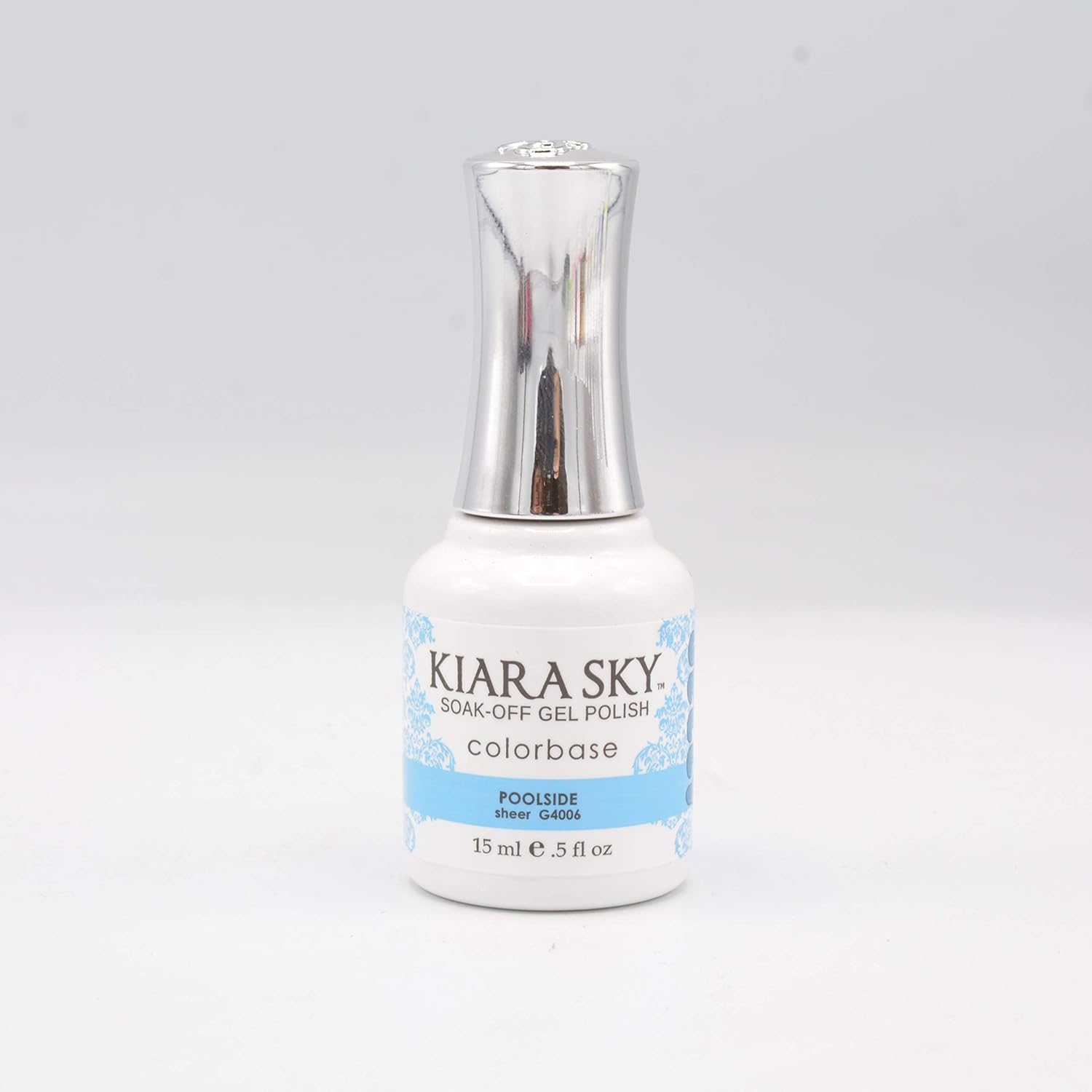 Kiara Sky Gel Polish - Poolside - G4006 - Special Effect Transparent Glass Look