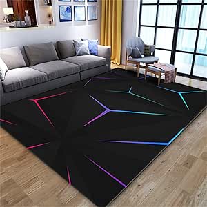 Amazon.com: BSIKIE Abstract Technological Sense Gaming Area Rug, Modern ...