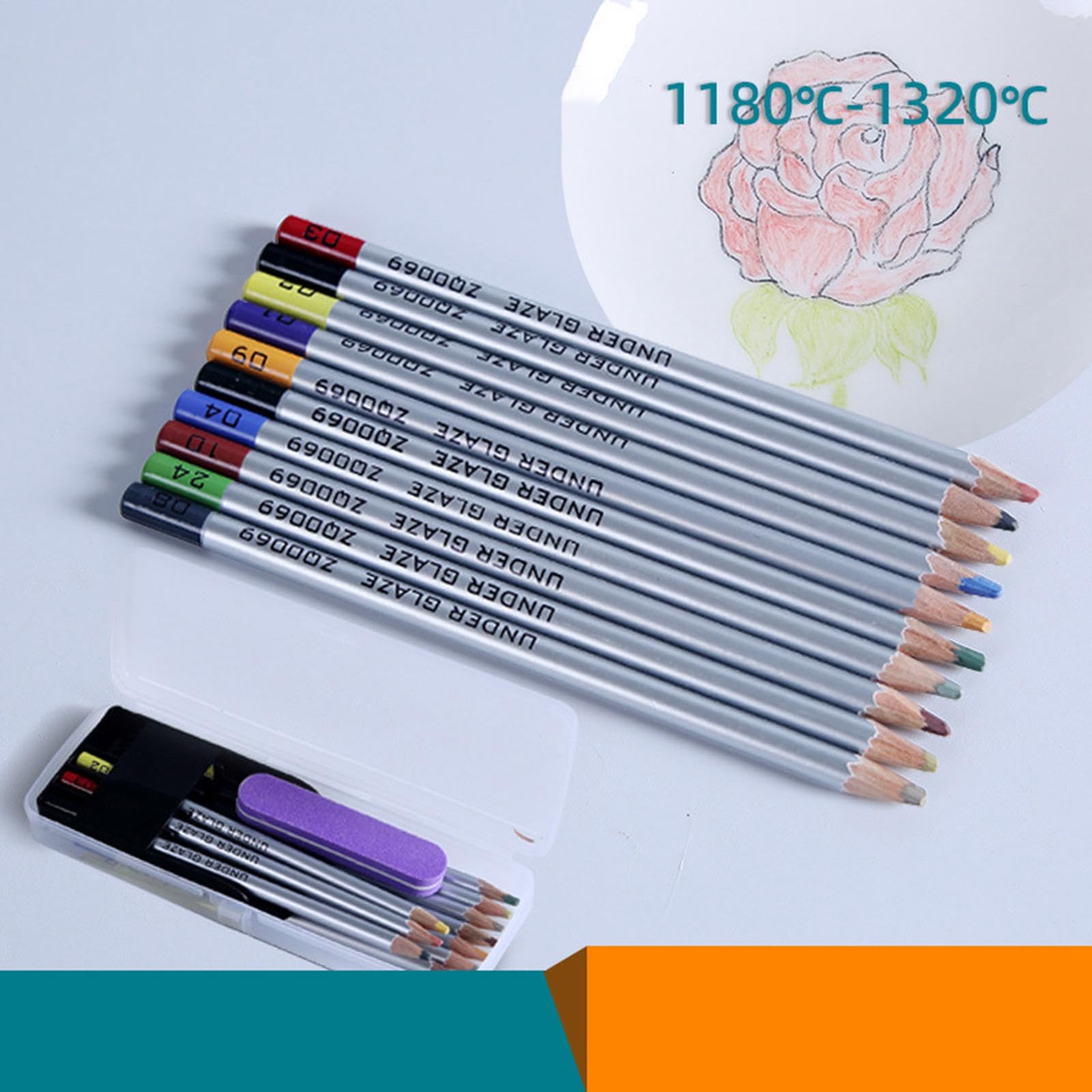 Malstifte, Buntstifte, Maler Buntstifte, 10er Set, für, Zeichenstifte