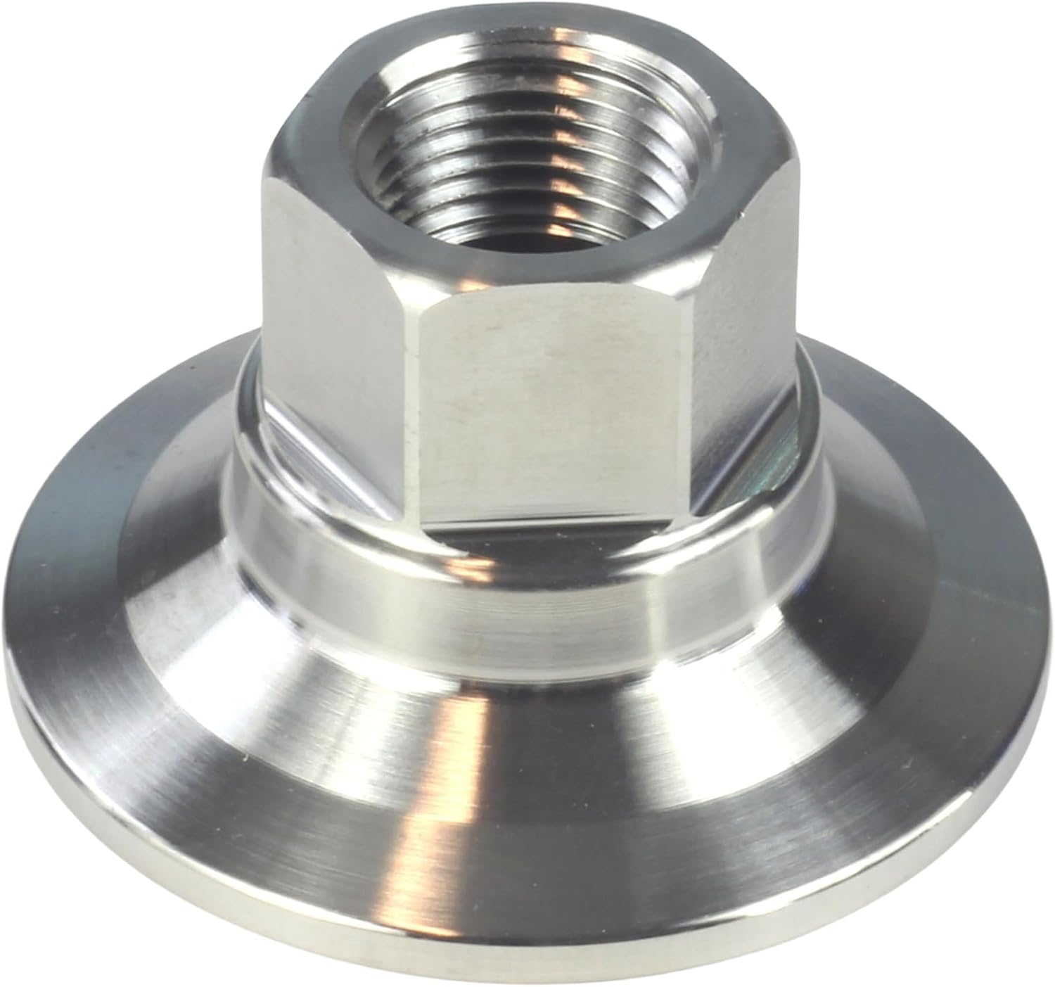 Raccord Sanitaire 304 1,5" Tri-Clamp X 3/4 NPT Mâle – Acier Inoxydable, Neuf