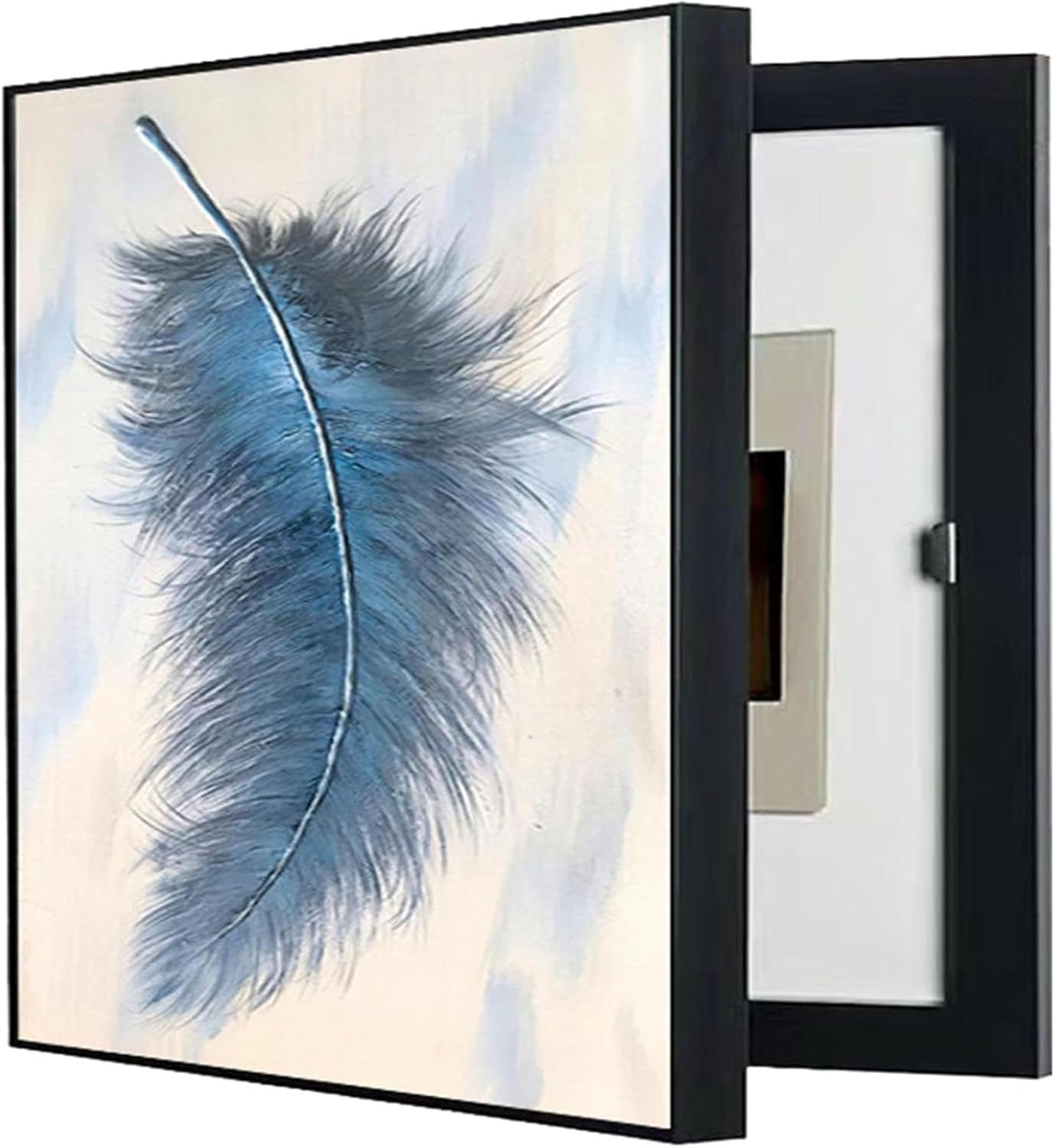 Modern Decorative Electrical Panel Cover, Wall-Mounted House Panel Coating, Contemporary Electrical Box Covering, Stylish Wall Stay Solution