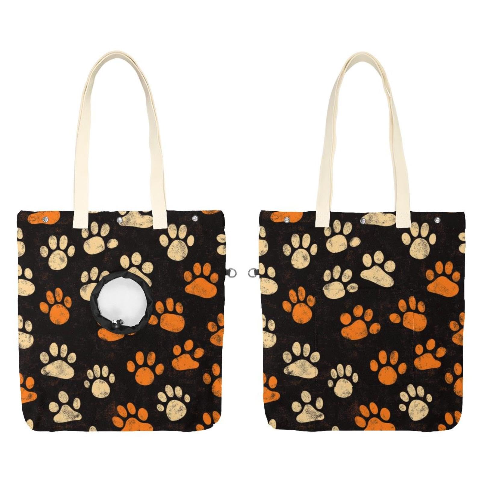 Sac de transport en toile chaton chiot confortable portable