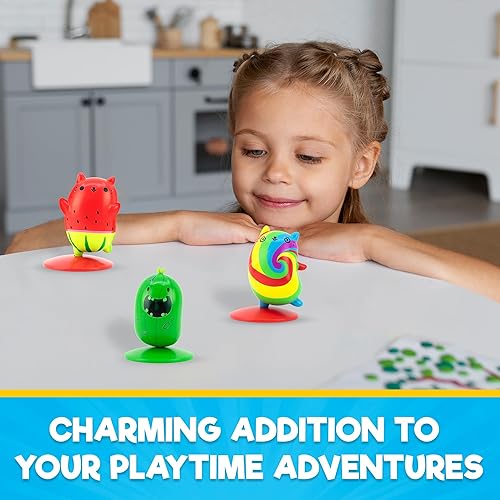 Miniatura 5 de Cats vs Pickles Paquete de 3 mini figuras  Mini figuras para niños  Figuras de animales pequeños  Juguetes de plástico para niños y adultos  Figuras