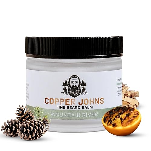 Miniatura 9 de Copper Johns  Bálsamo para barba  Forma de barba con sujeción media a firme  Sellos en humedad  Fabricado con manteca de karité, aceite de jojoba y