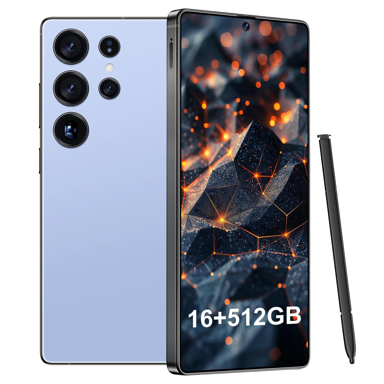 I25 Ultra Smartphone 16GB+512GB Android 14 Smartphone, 6.99" FHD+ Display, 7000mAh Batter…
