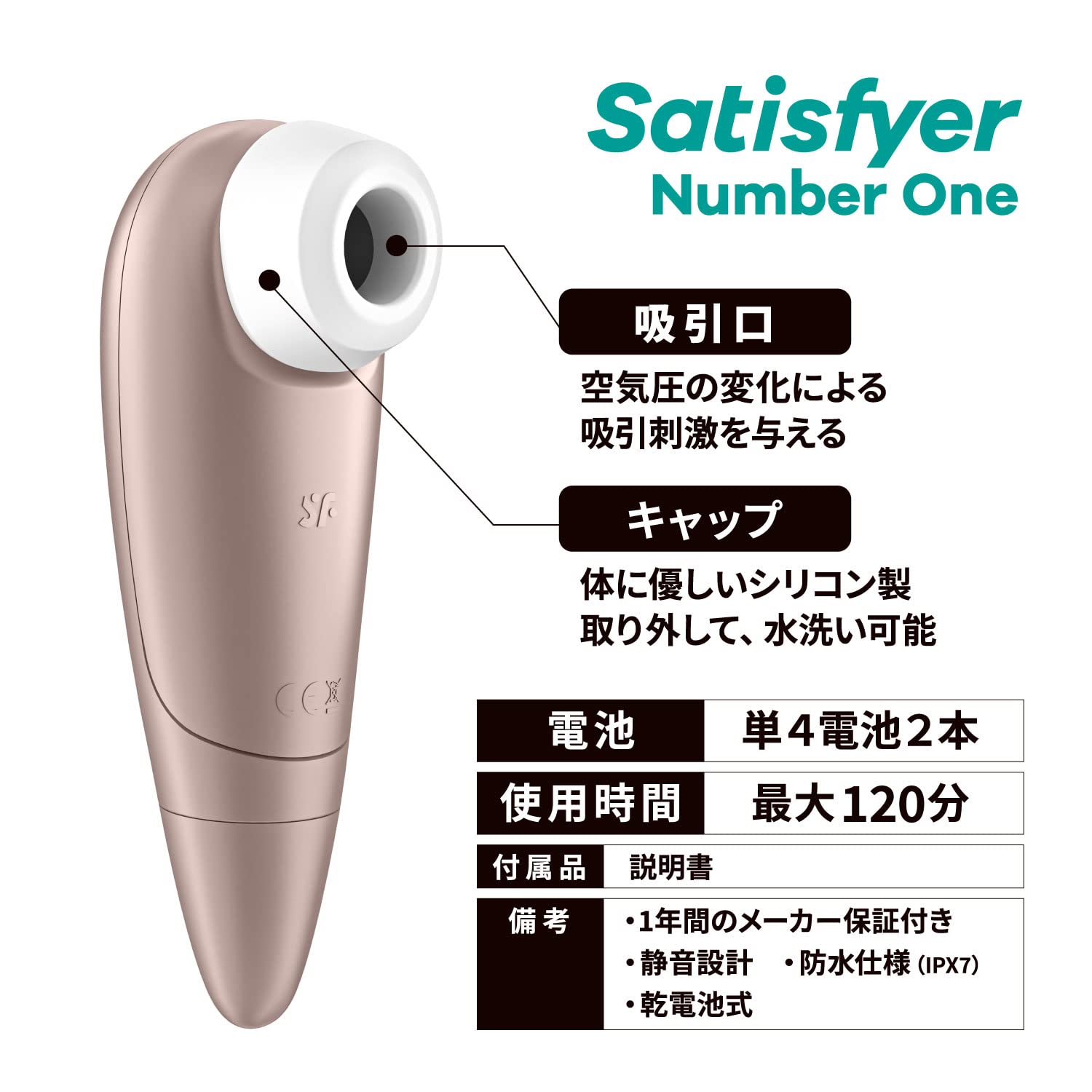 Amazon | サティスファイヤー ナンバーワン / Satisfyer Number One