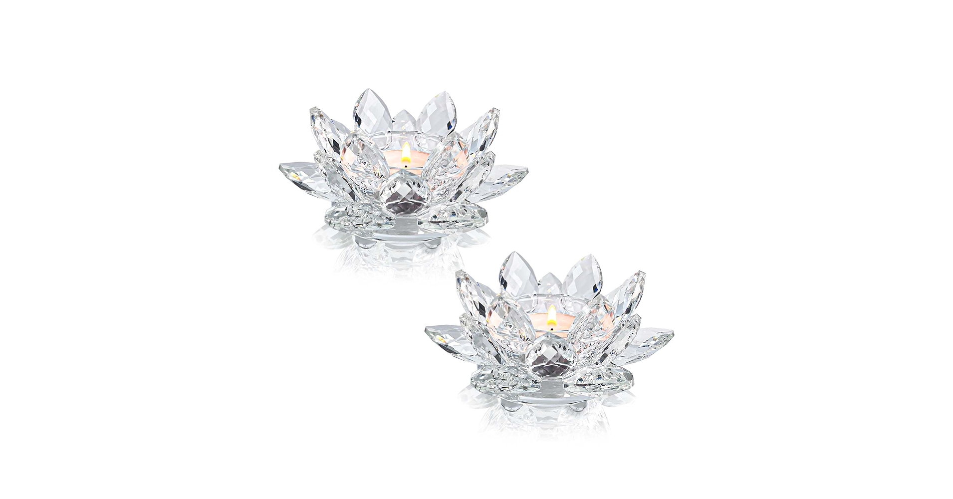 Amazon.com: Kolnlala Crystal Lotus Flower Tealight Candle Amazon.com: Kolnlala Crystal Lotus Flower Tealight Candle