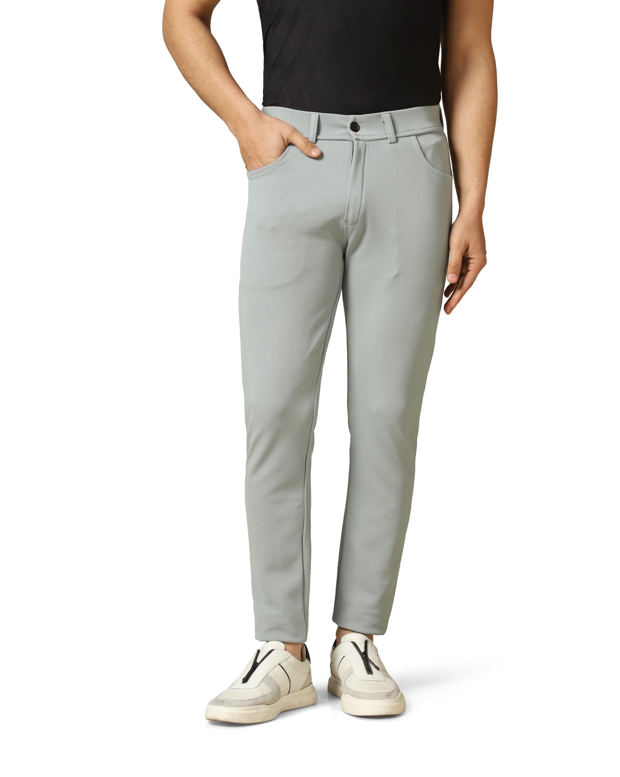 Tagdo Pantalones vaqueros para hombre con bolsillo, ajuste regular, estilo casual