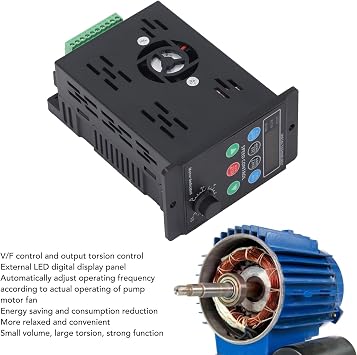 Variable Frequency Drive 3 Phase Frequency Converter VFD Inverter Frequency Converter for Spindle Motor Speed Control