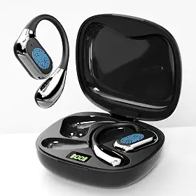 Fones de ouvido AI Translation Fones de ouvido sem fio em tempo real 144 idiomas e acentos Audifonos Traductores Inglés Español Tradutor Fones de ouvido para viagem negócios aprendizagem (preto escuro