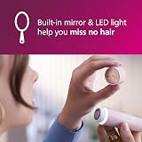 Philips Facial Hair Remover 5000 Series, Personal Groomer for Women, Cordless and Compact, with Hypollergenic Head, Gentle and Quick Facial Hair Removal, Easy Finishing Touch-Ups, Model BRR454/00 - 4