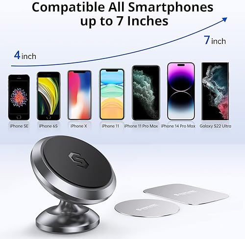Miniatura 7 de Soporte magnético para teléfono de automóvil soporte para teléfono de automóvil Syncwire para tablero kits de teléfono celular soporte de teléfono